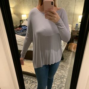 Medium Grey Piko Top